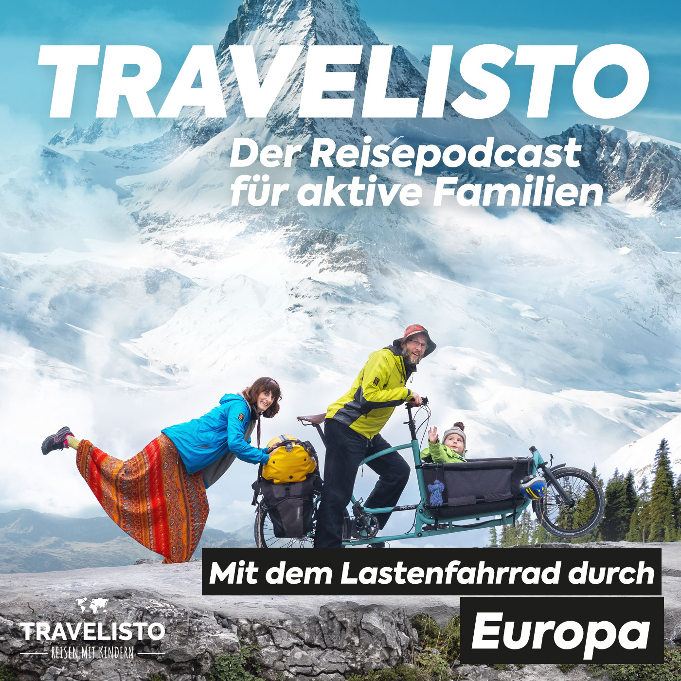 Travelisto - Der Reise-Podcast für aktive Familien - Reisen mit Kindern mit Jenny und Andi