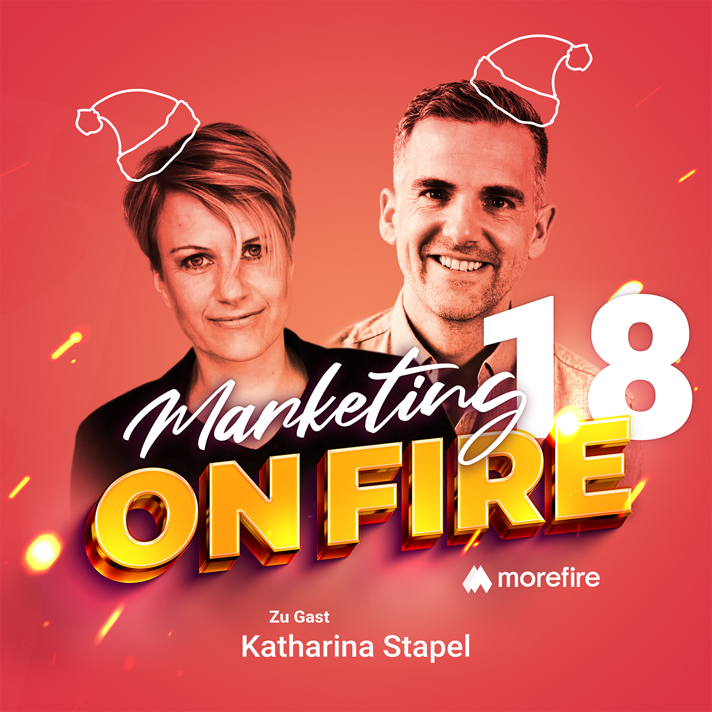 #18 Perspektivenwechsel: Inhalte für Unentschlossene - Katharina Stapel | Marketing on Fire episode artwork