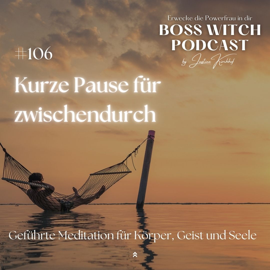 Kurze Pause für zwischendurch - geführte Meditation für Körper, Geist und Seele #106 episode artwork