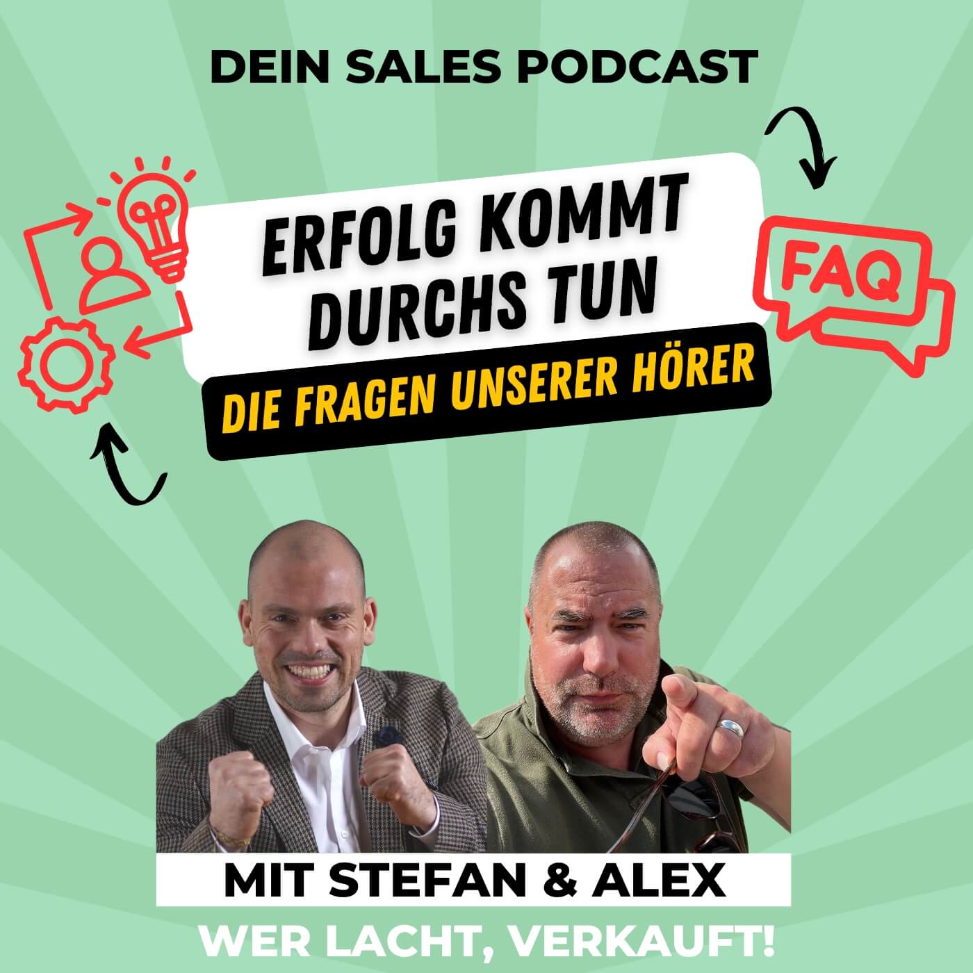 Wer lacht verkauft! Dein Sales Podcast für mehr Spaß im Verkauf.