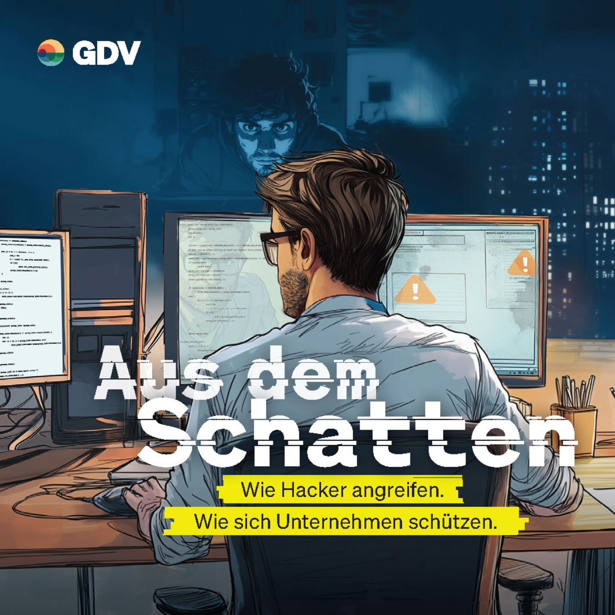Aus dem Schatten (Audiobook) – Ein Cyberkrimi zur IT-Sicherheit im Mittelstand episode artwork