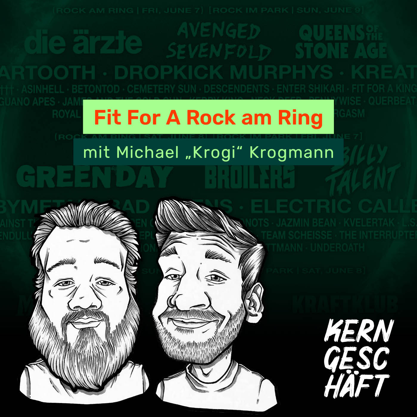 Folge 84: Fit For A Rock am Ring (mit Michael “Krogi” Krogmann)