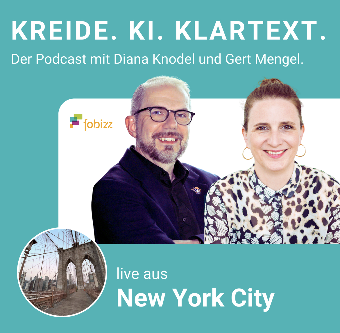 Kreide.KI.Klartext. Der Podcast mit Diana Knodel und Gert Mengel