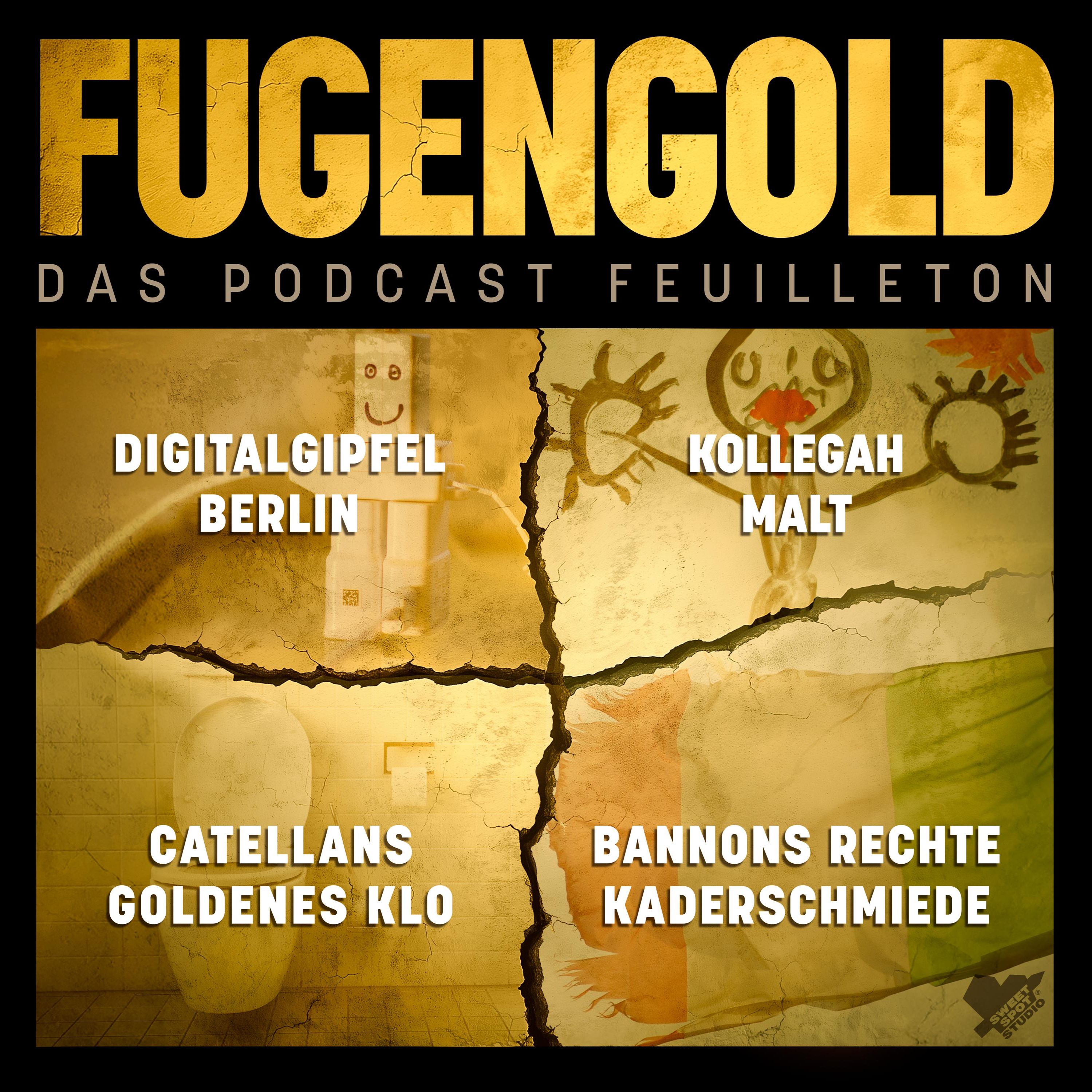 22. November 2025: Digitalgipfel Berlin, Kollegah malt, Bannons neurechte Kaderschmiede, Catellans goldenes Klo.