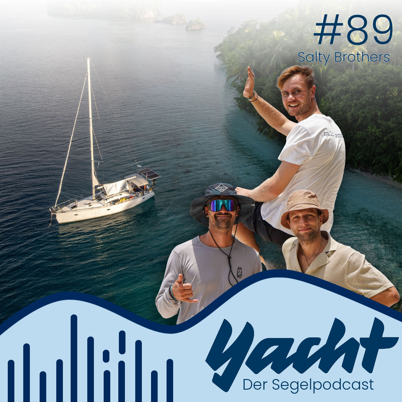 #89 Weltumsegelung: Drei Jahre auf großer Fahrt – mit den Salty Brothers episode artwork