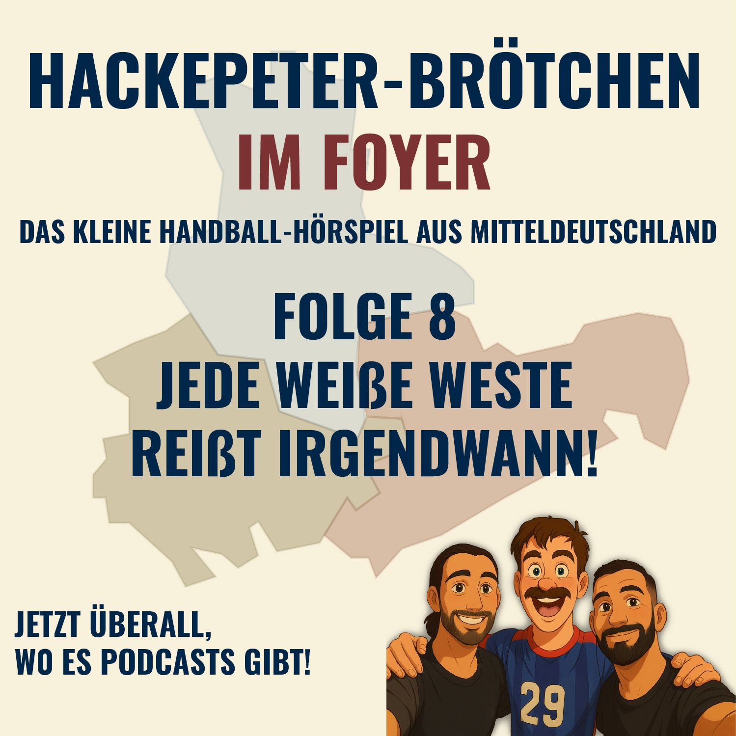 Hackepeter-Brötchen im Foyer