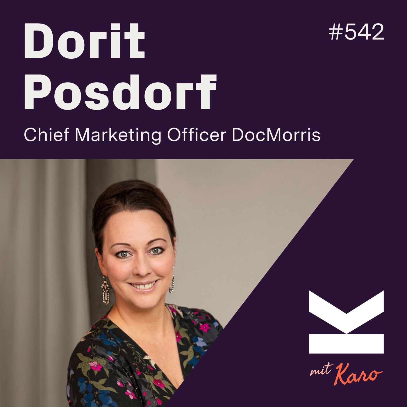 K#542 Dorit Posdorf von DocMorris über die digitale Transformation im Gesundheitswesen - podcast episode cover