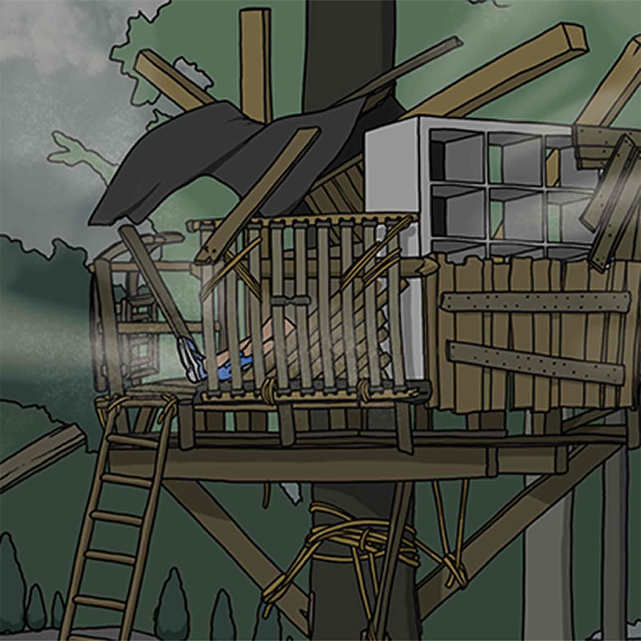 Drei Patientinnen unter einer Decke