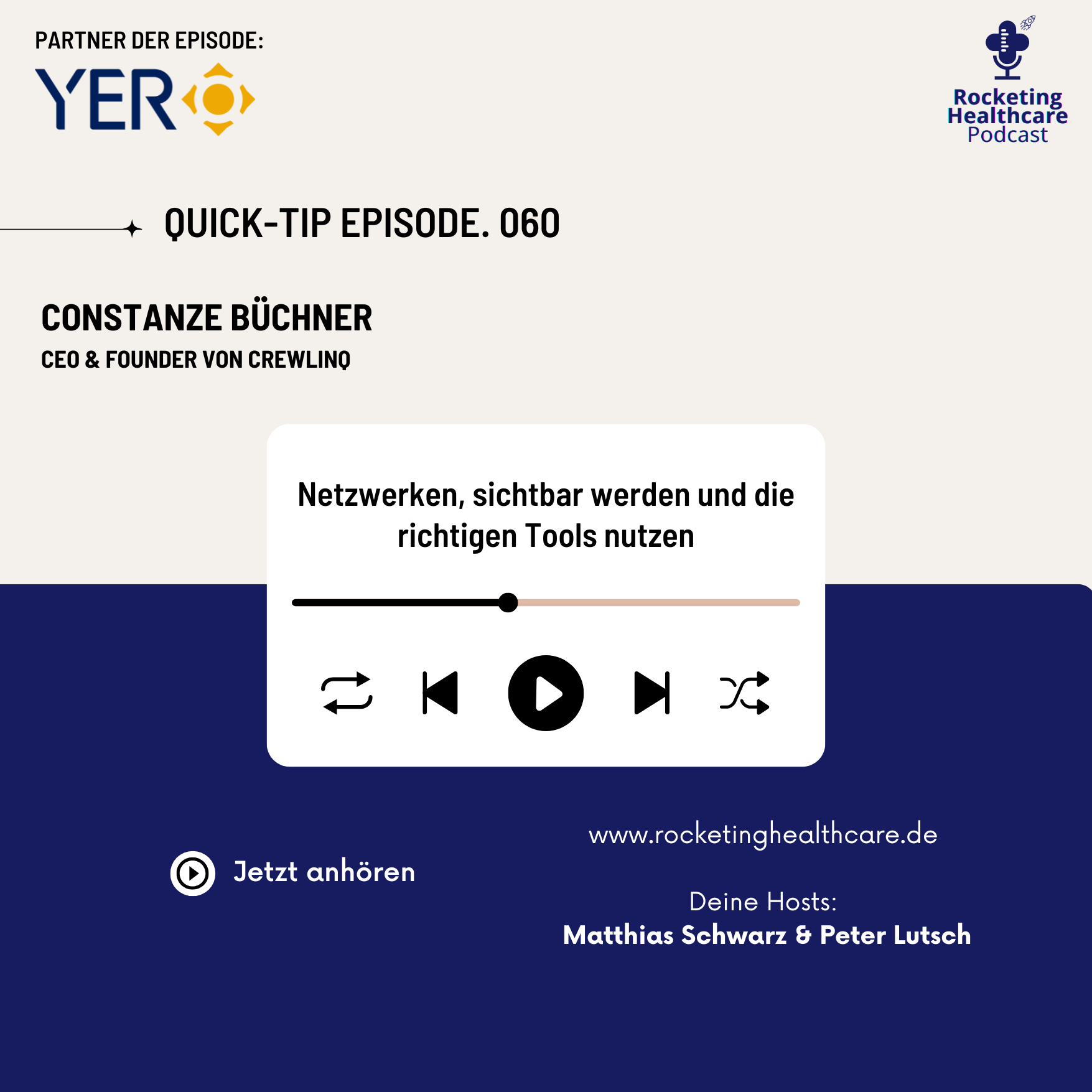 QuickTips #60: Mit Constanze Büchner, Gründerin und CEO von CrewLinQ episode artwork