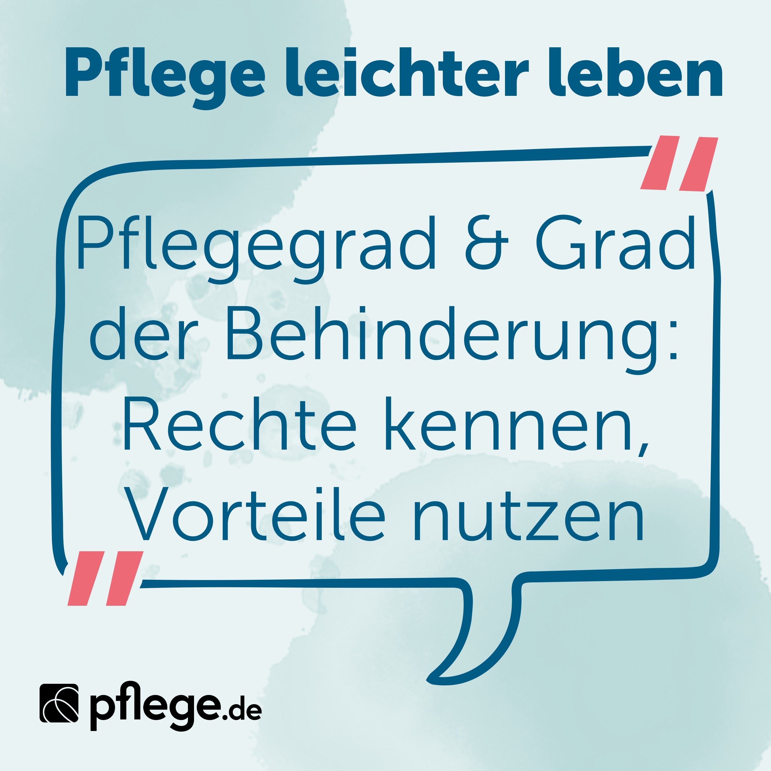 Pflege leichter leben
