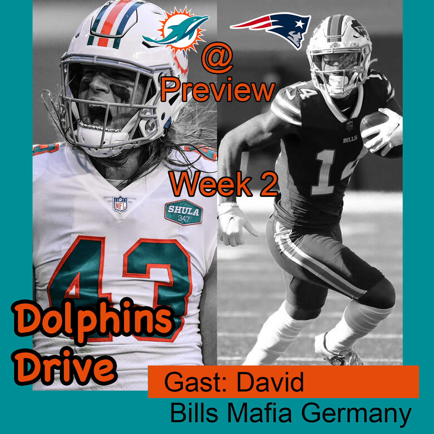 Week 2: Schlagen die Dolphins Josh Allen zum ersten Mal? #115 episode artwork