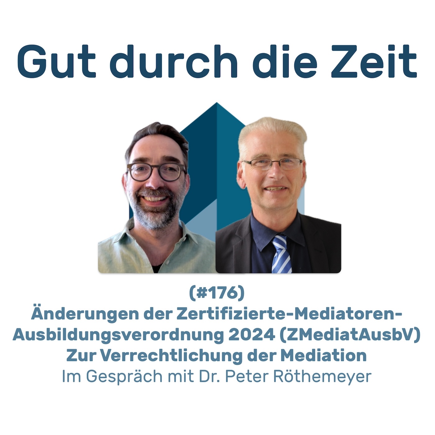 Gut durch die Zeit. Der Podcast rund um Mediation, Konflikt-Coaching und Organisationsberatung.