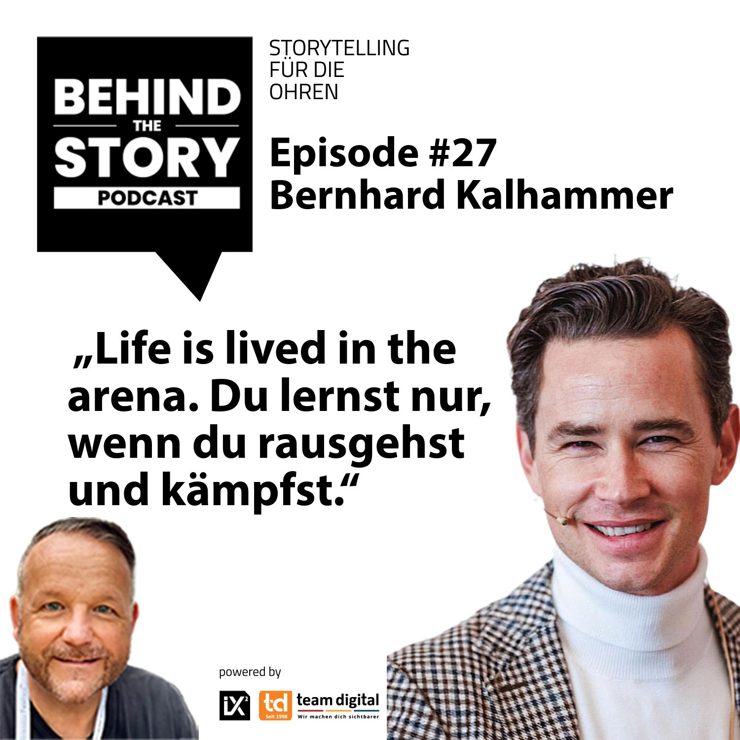 Der Kampf von Storytellern | Bernhard Kalhammer | BTS #27
