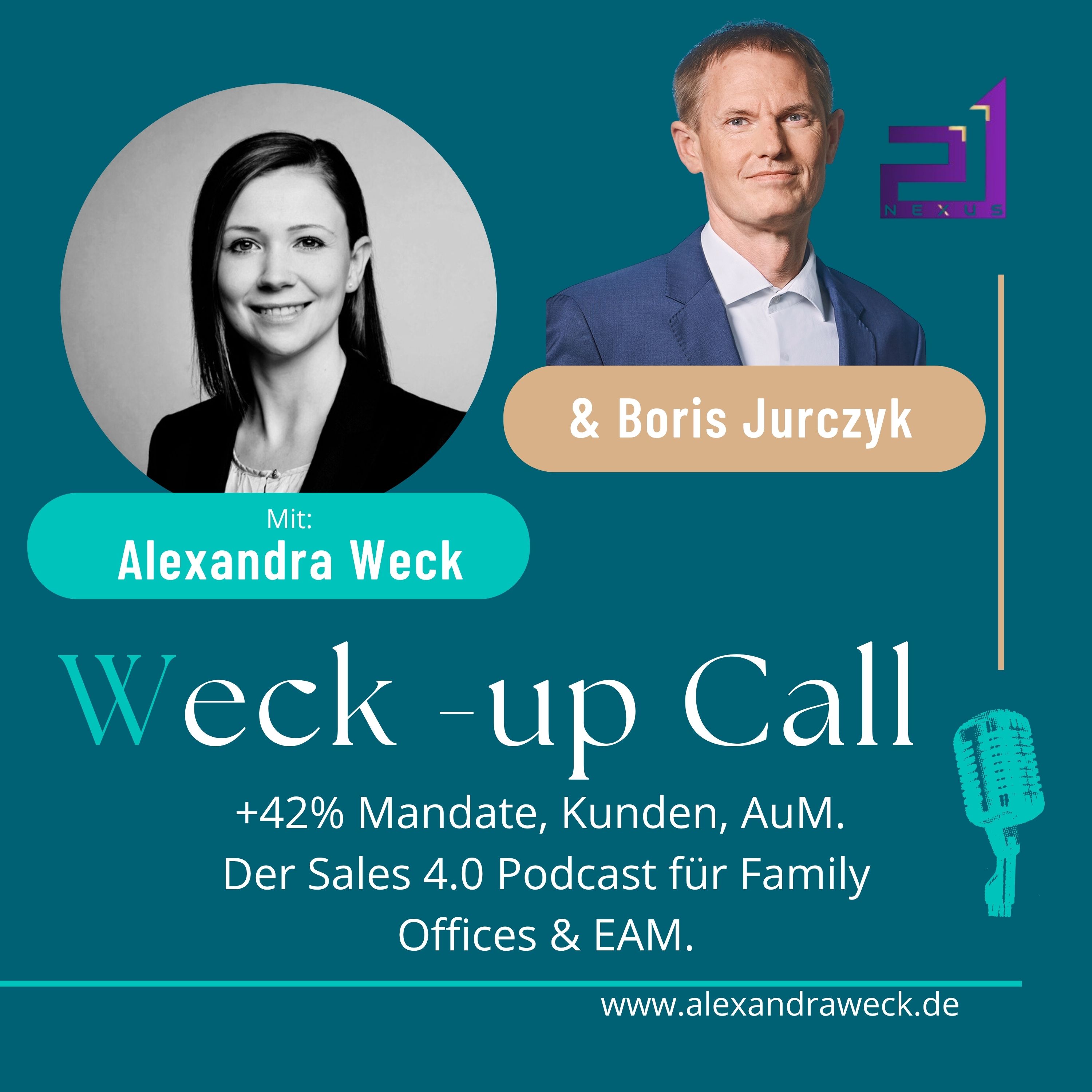 Weck-up Call – Sales 4.0: Planbar neue Kunden & Wachstum für Family Offices und Vermögensverwalter.