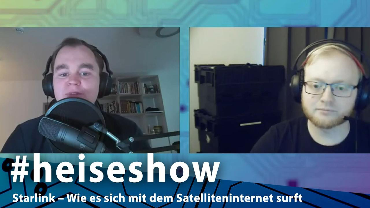 Starlink – Wie es sich mit dem Satelliteninternet von SpaceX surft | #heiseshow