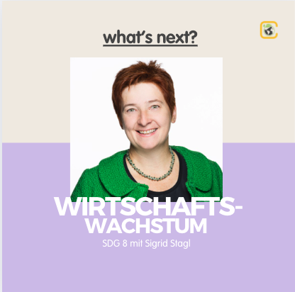 Menschen vor Gewinn: Wirtschaft gerechter gestalten mit Sigrid Stagl #8 episode artwork
