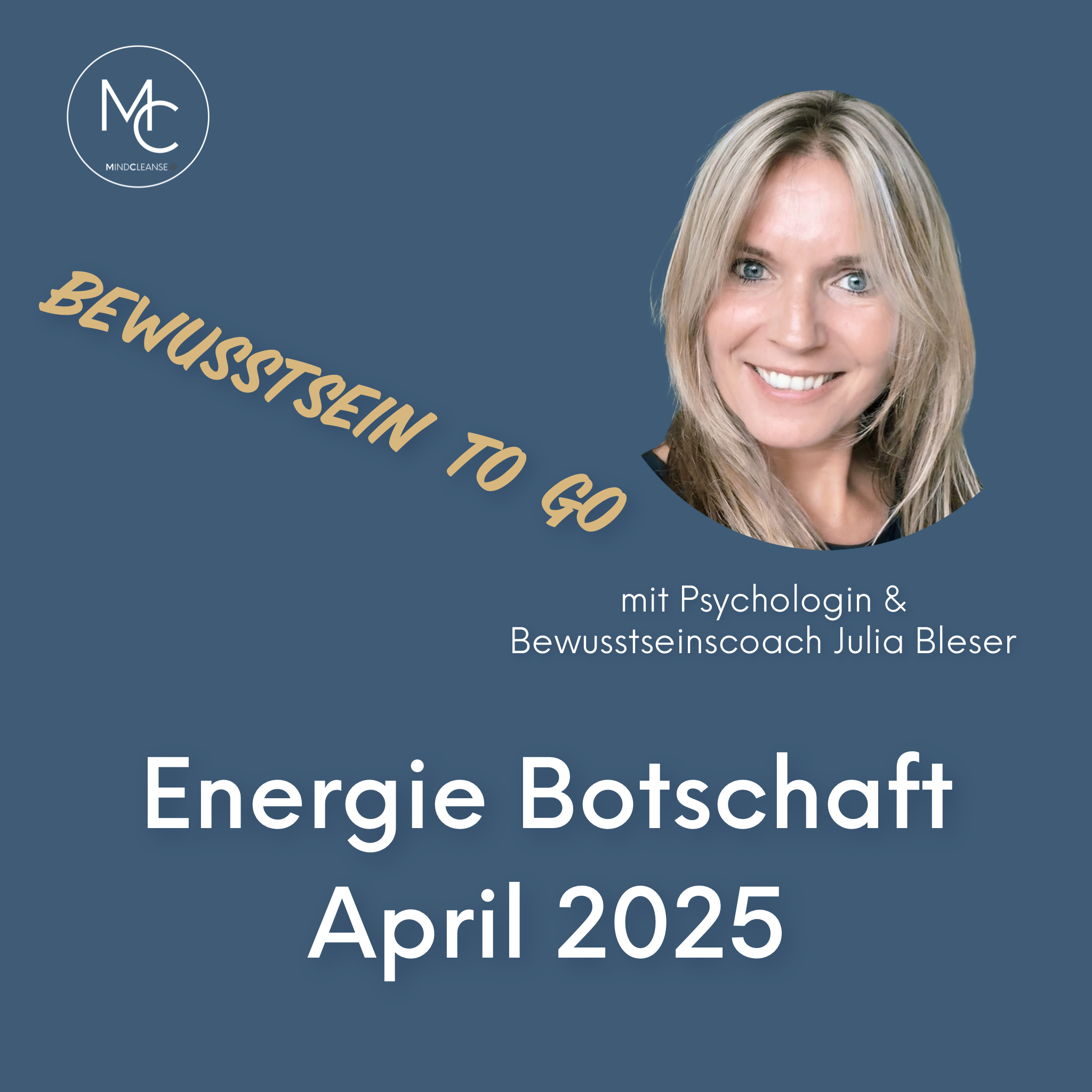 Bewusstsein to go - mit Julia Bleser