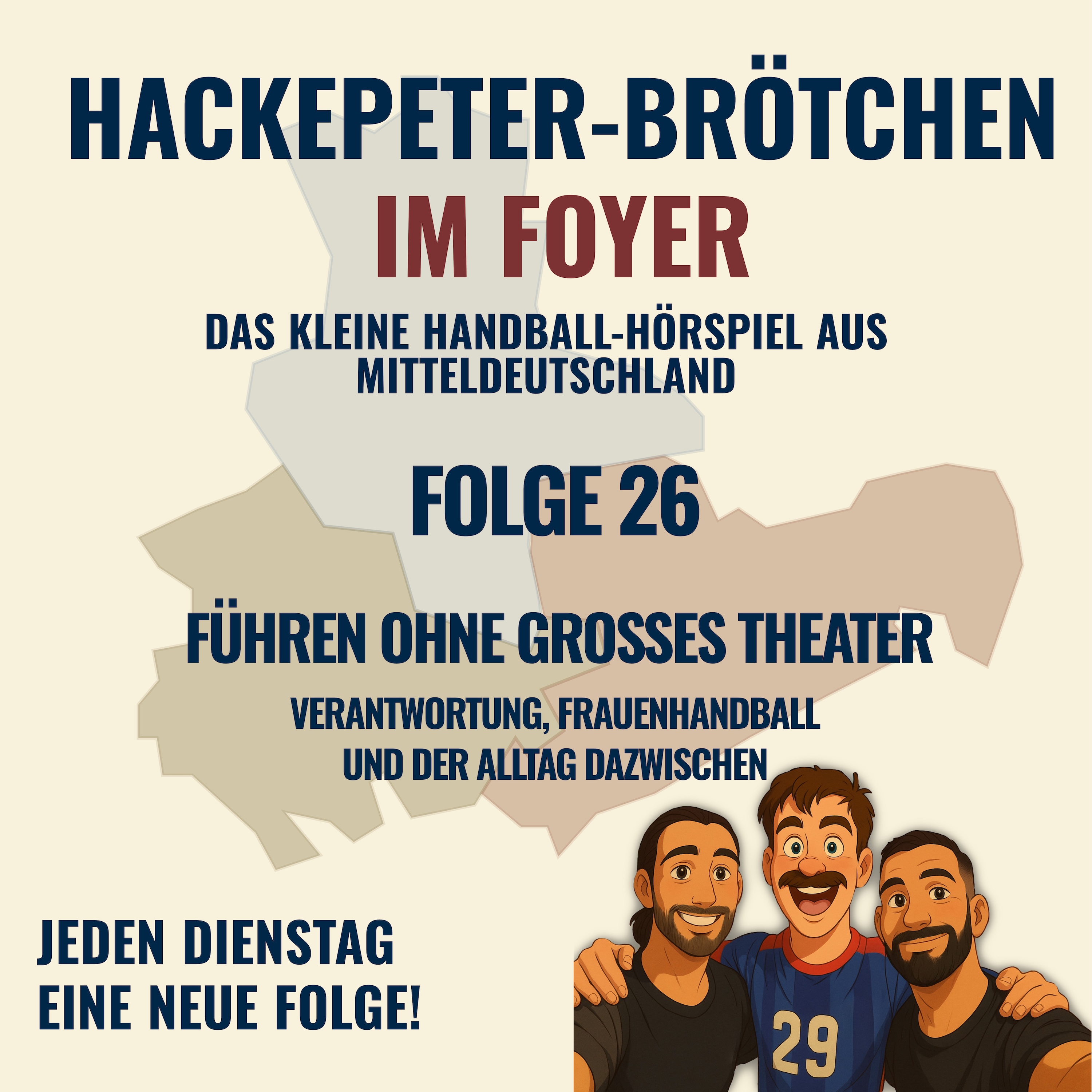 Hackepeter-Brötchen im Foyer