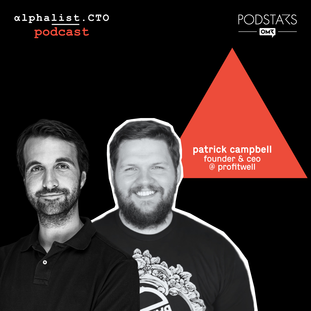 #68 - Patrick Campbell // Founder & CEO @ ProfitWell - podcast episode cover