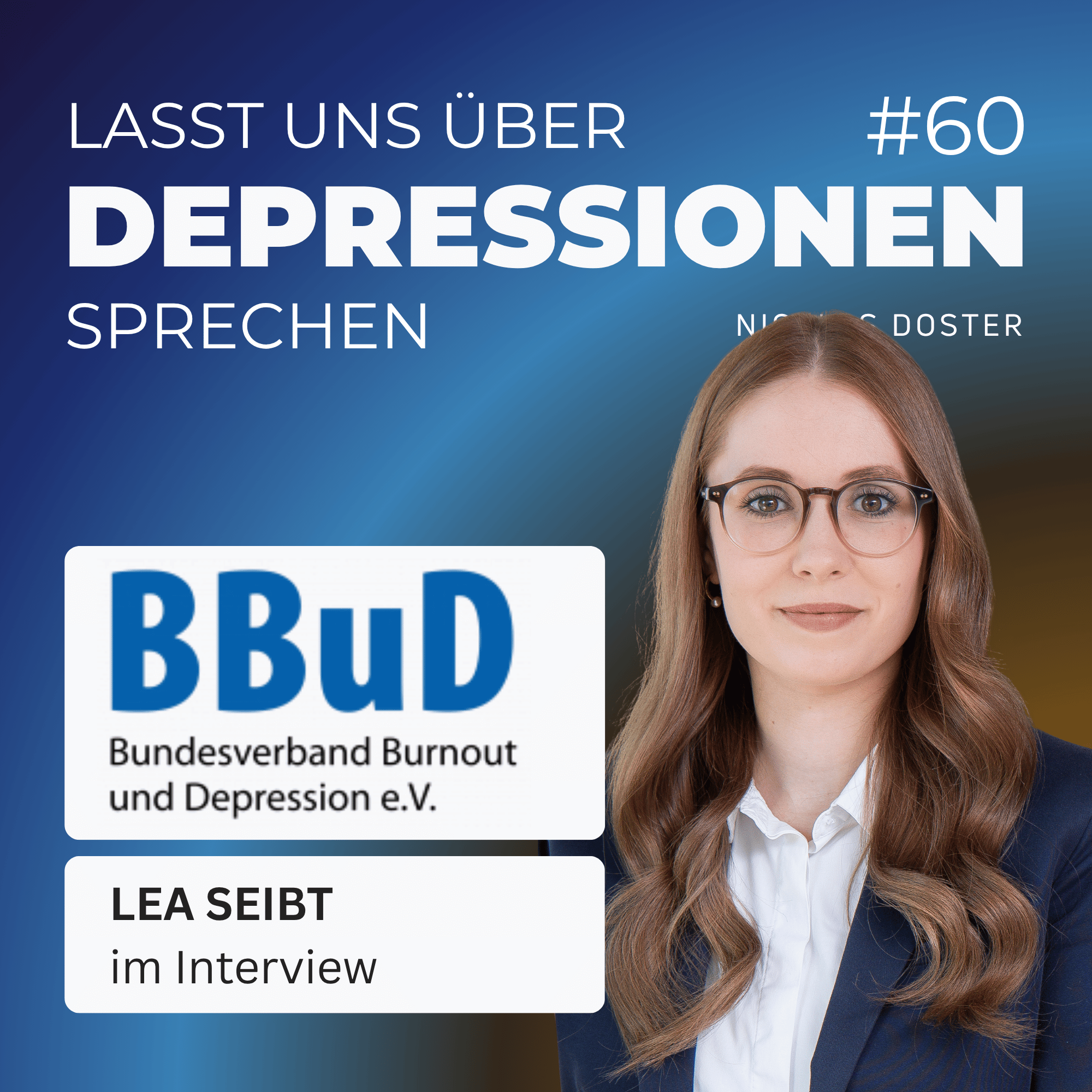 Folge 60 - Der Bundesverband Burnout und Depression stellt sich und seine Arbeit vor episode artwork