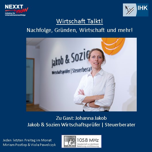 Wirtschaft Talkt! – Nachfolge, Gründung und mehr