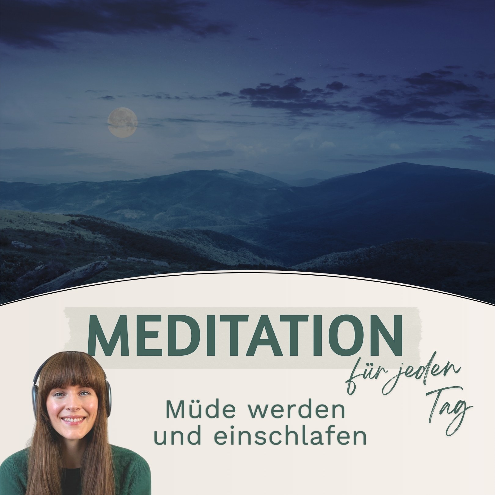Gute Nacht Meditation // Müde werden und einschlafen