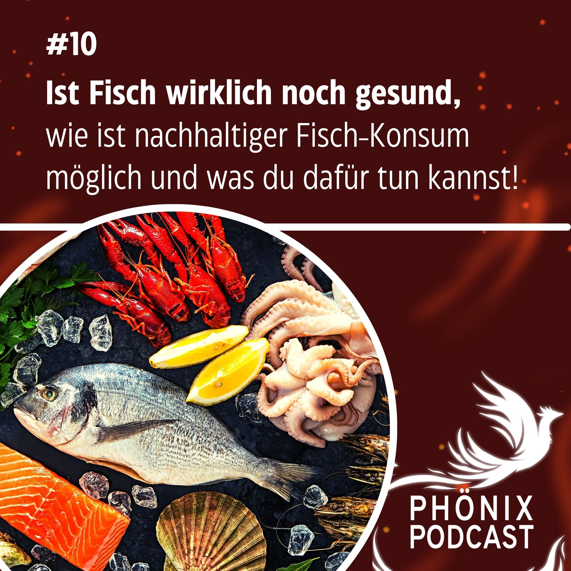 Ist Fisch wirklich noch gesund und wie ist nachhaltiger Fisch Konsum möglich? #10 - podcast episode cover