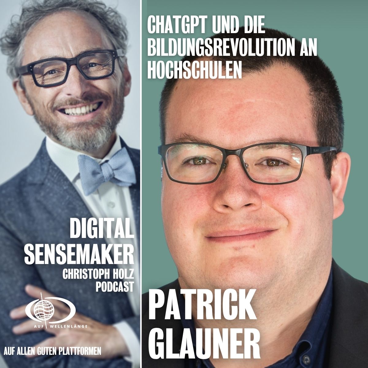 #123“ChatGPT und die Bildungsrevolution an Hochschulen” mit Prof. Dr. Patrick Glauner, Professor für KI, TH Deggendorf