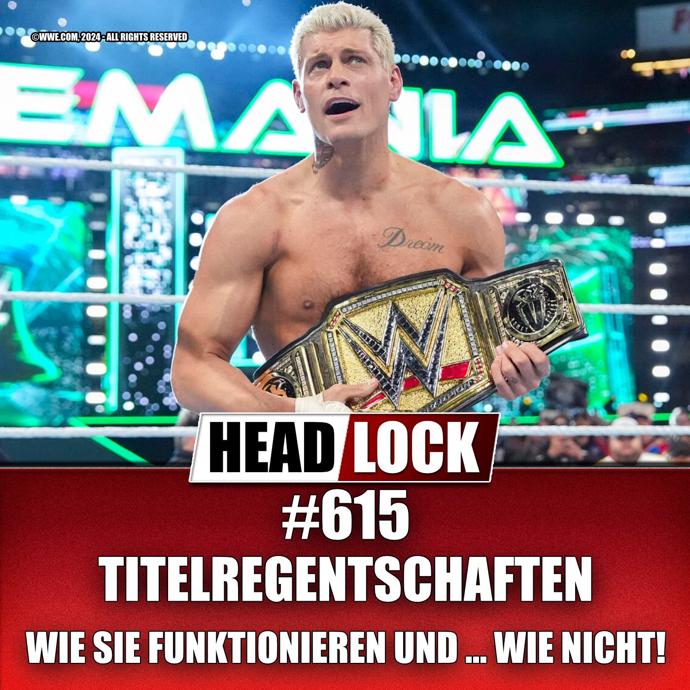 #615: Titelregentschaften im Wrestling - Wie sie funktionieren und wieso sie floppen! episode artwork