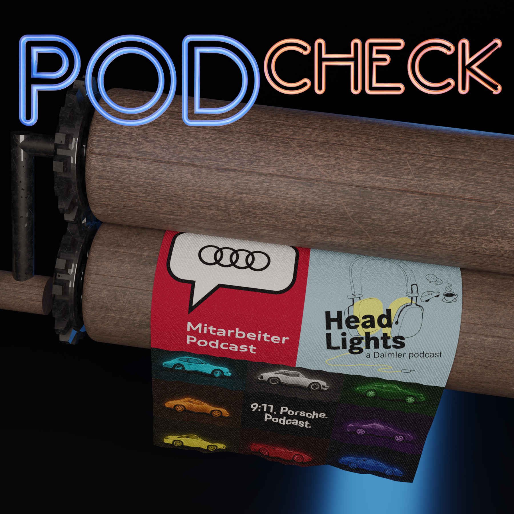 Podcheck - Unternehmens-Podcasts und Corporate Voices