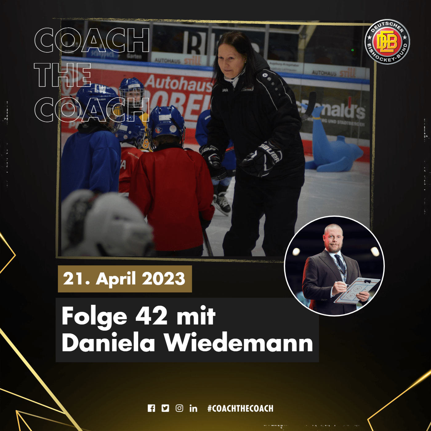 DEB Eishockey-Trainerausbildung I COACH THE COACH Podcast