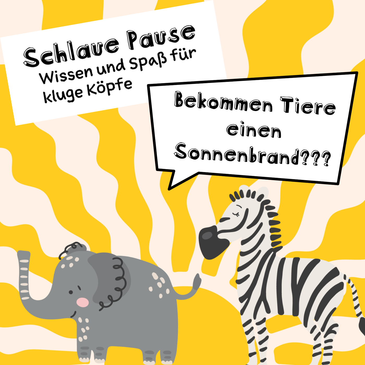 Bekommen Tiere einen Sonnenbrand?