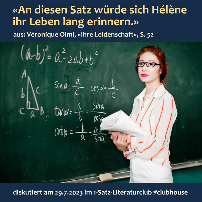1-Satz-Literaturclub (1SLC)