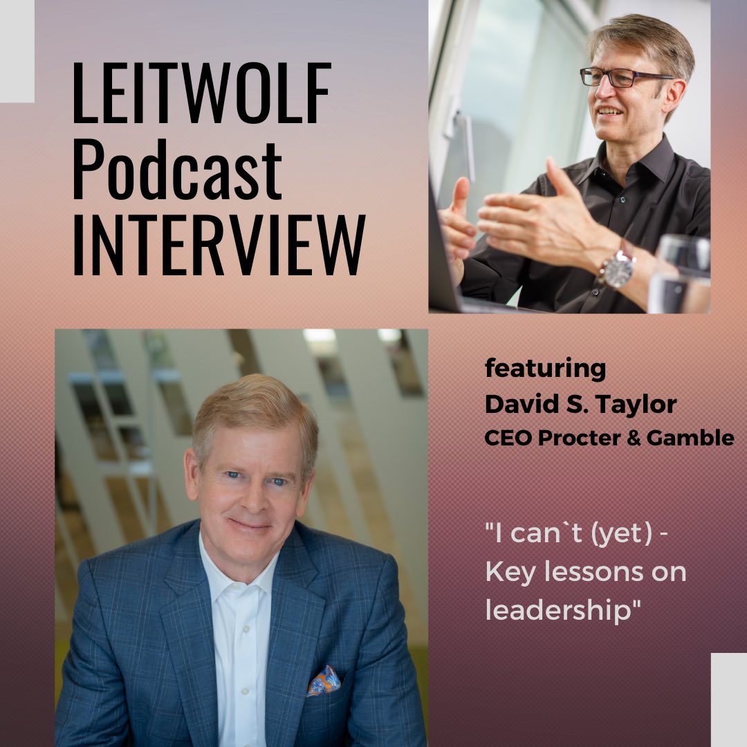🇬🇧 "I can’t (yet) - Key lessons on leadership” - Leadership interview with David Taylor episode artwork