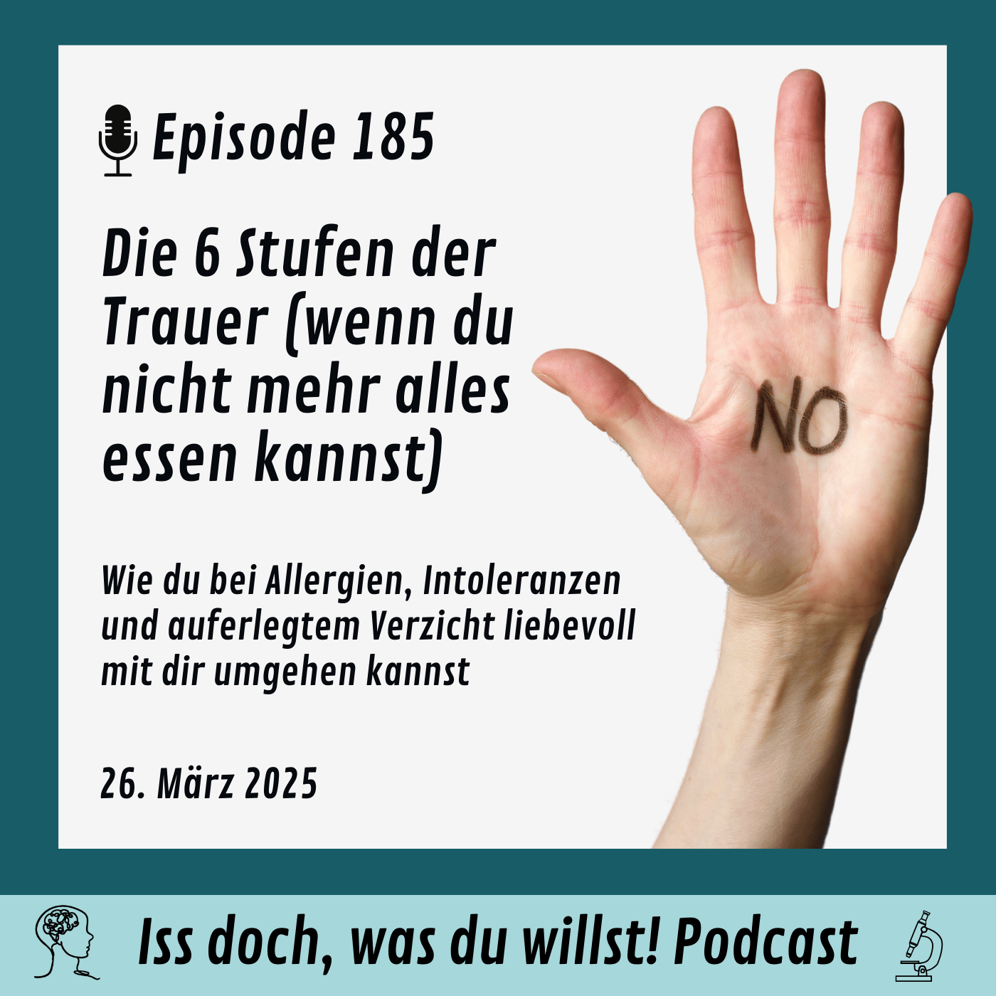 Die 6 Stufen der Trauer (wenn du nicht mehr alles essen kannst)