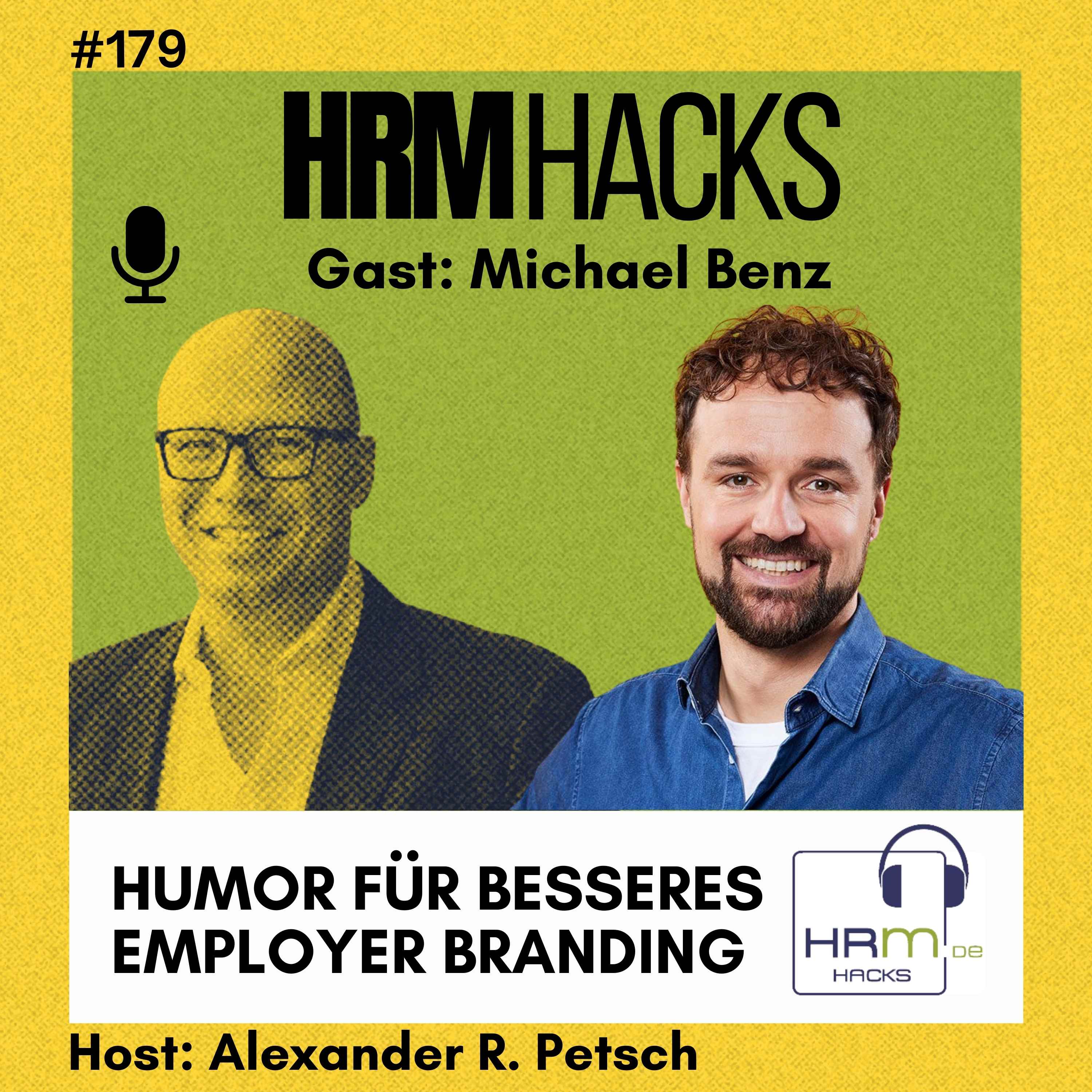 #179 Humor für besseres Employer Branding mit Michael Benz
