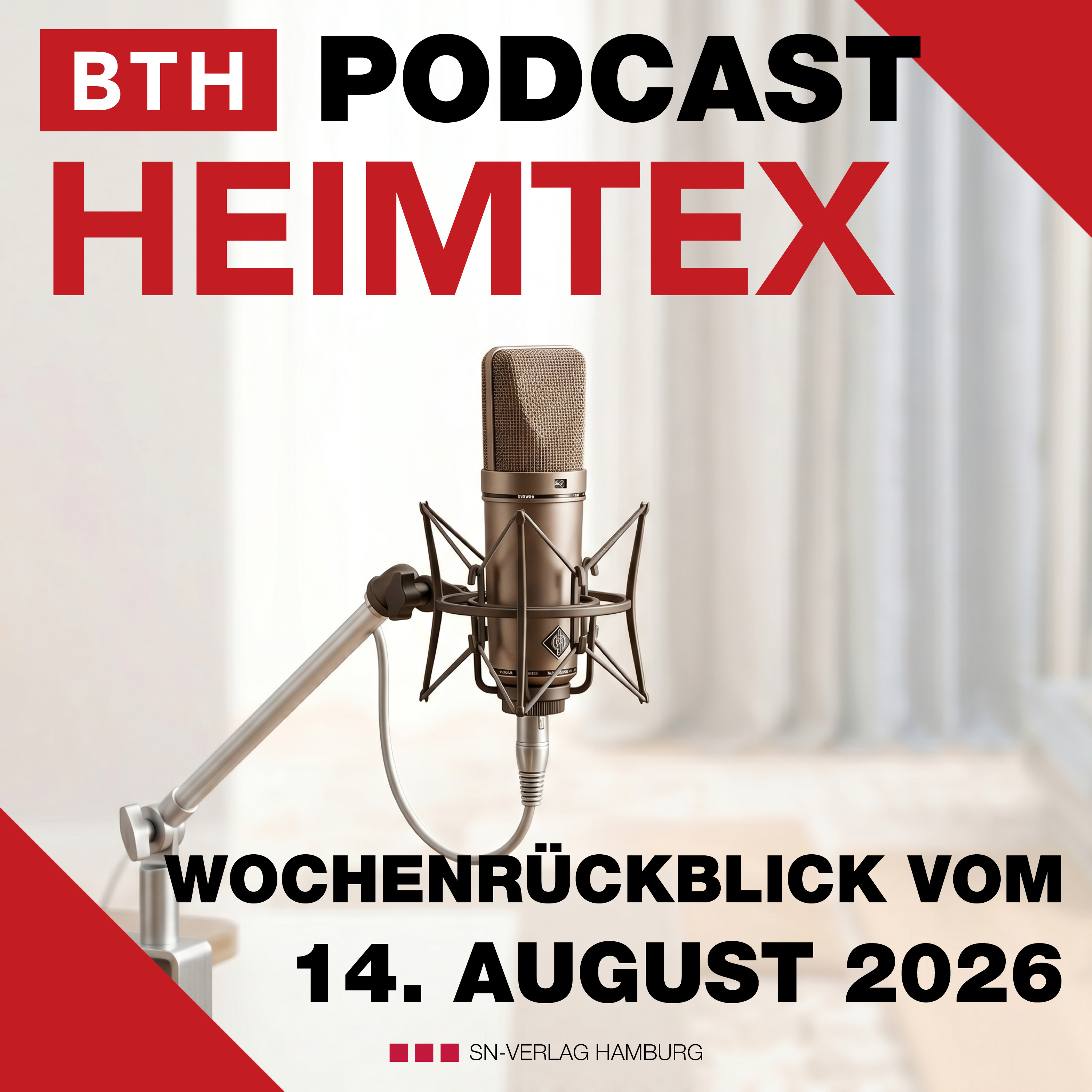 BTH Heimtex News KW 33: Jordan-Deal geplatzt, Saxonia-Übernahme, Teppichwerk-Interview