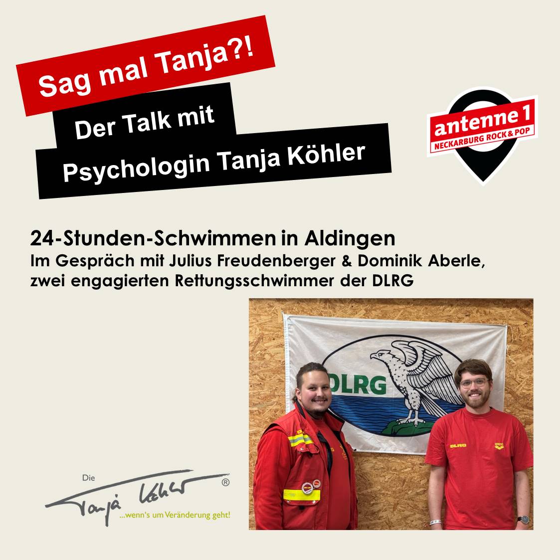 Sag mal Tanja?! Der Mini-Podcast rund um die Psychologie. Rund um das Leben.