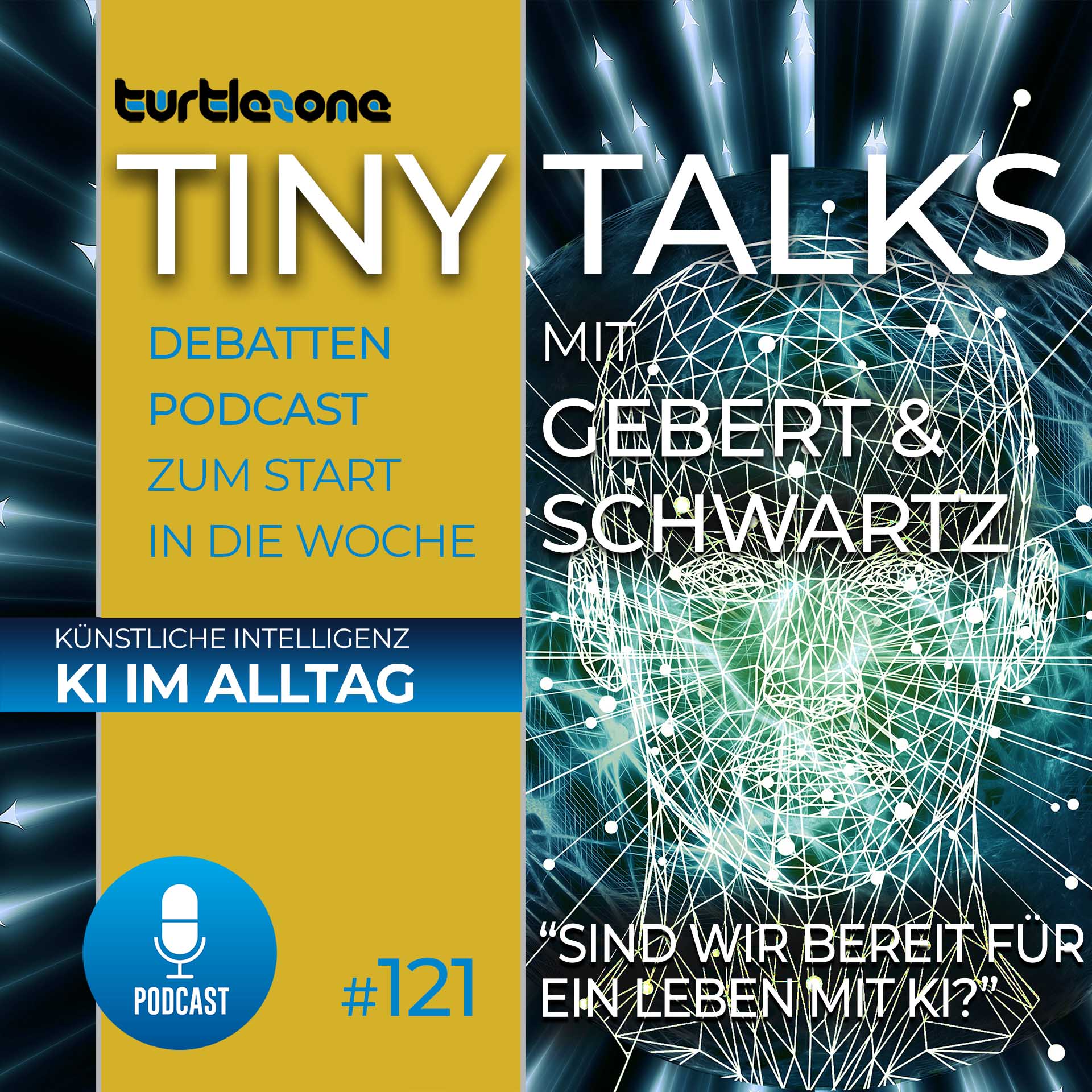 Turtlezone Tiny Talks - Der Debatten-Podcast mit Gebert und Schwartz