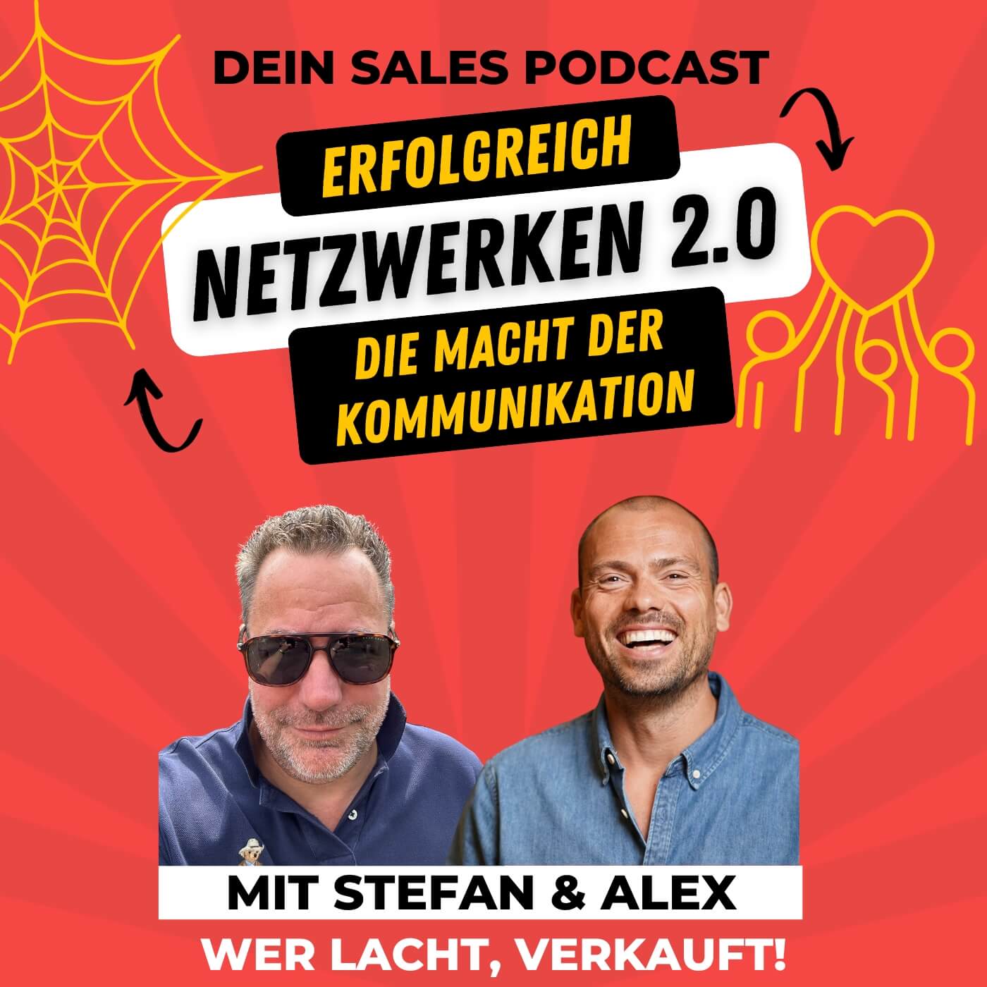 Wer lacht verkauft! Dein Sales Podcast für mehr Spaß im Verkauf.