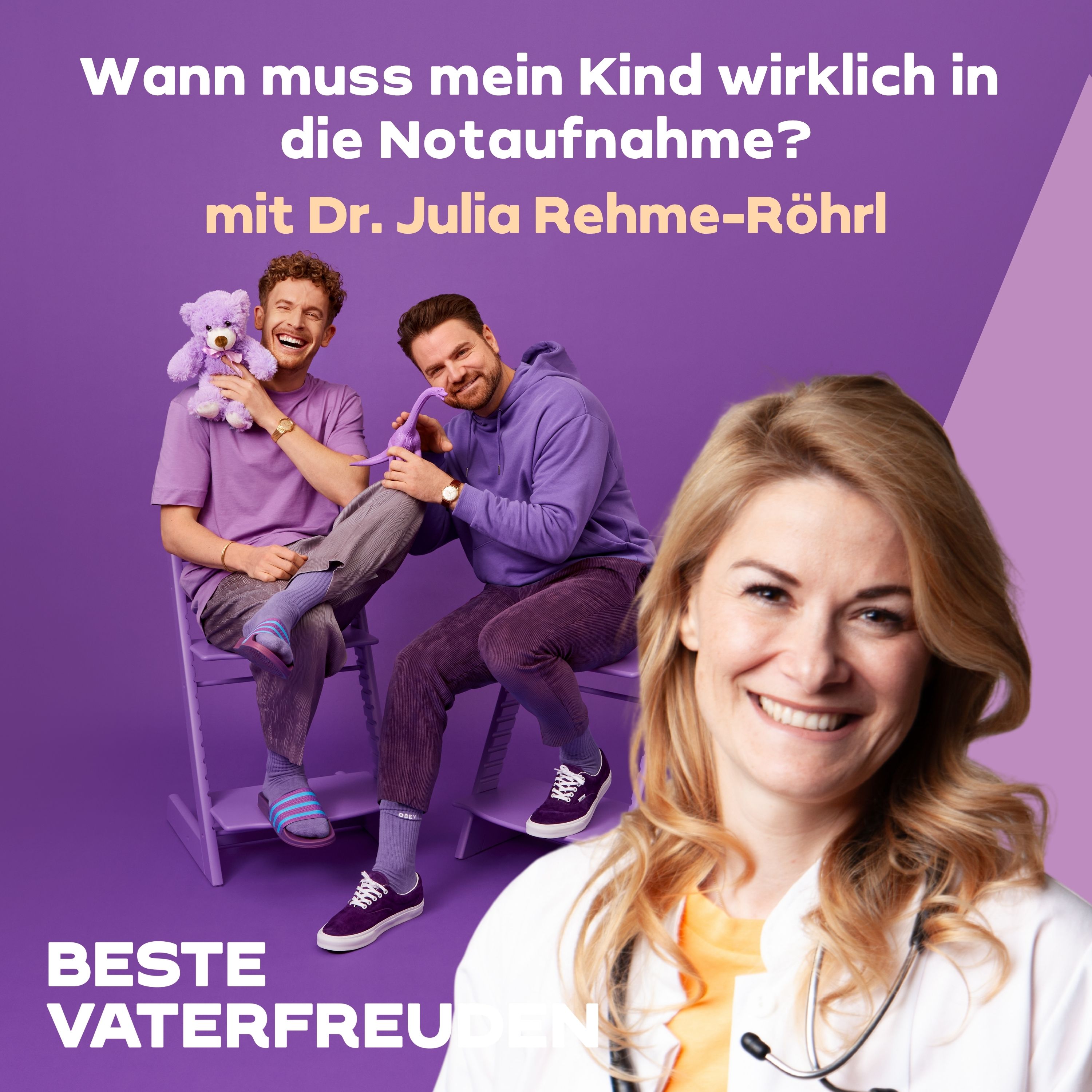 Wann muss mein Kind wirklich in die Notaufnahme? – mit Dr. Julia Rehme-Röhrl episode artwork