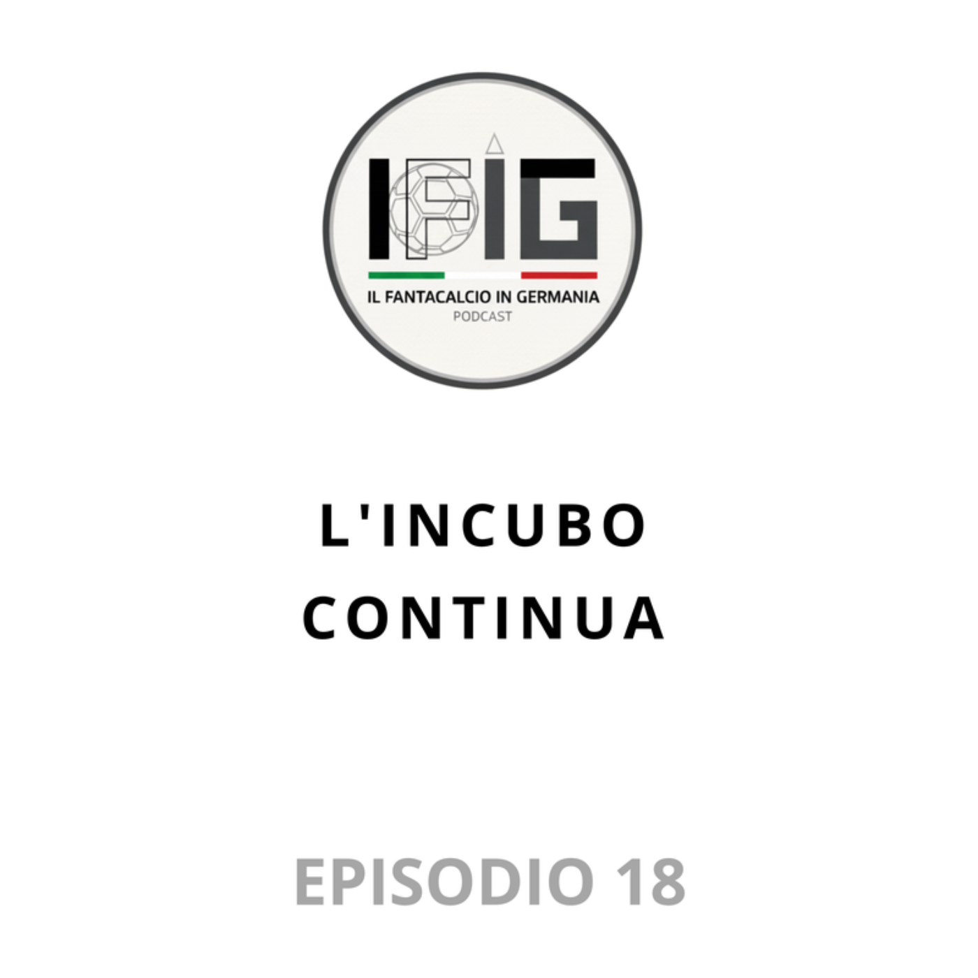 IFIG EP 18 - L'INCUBO CONTINUA episode artwork