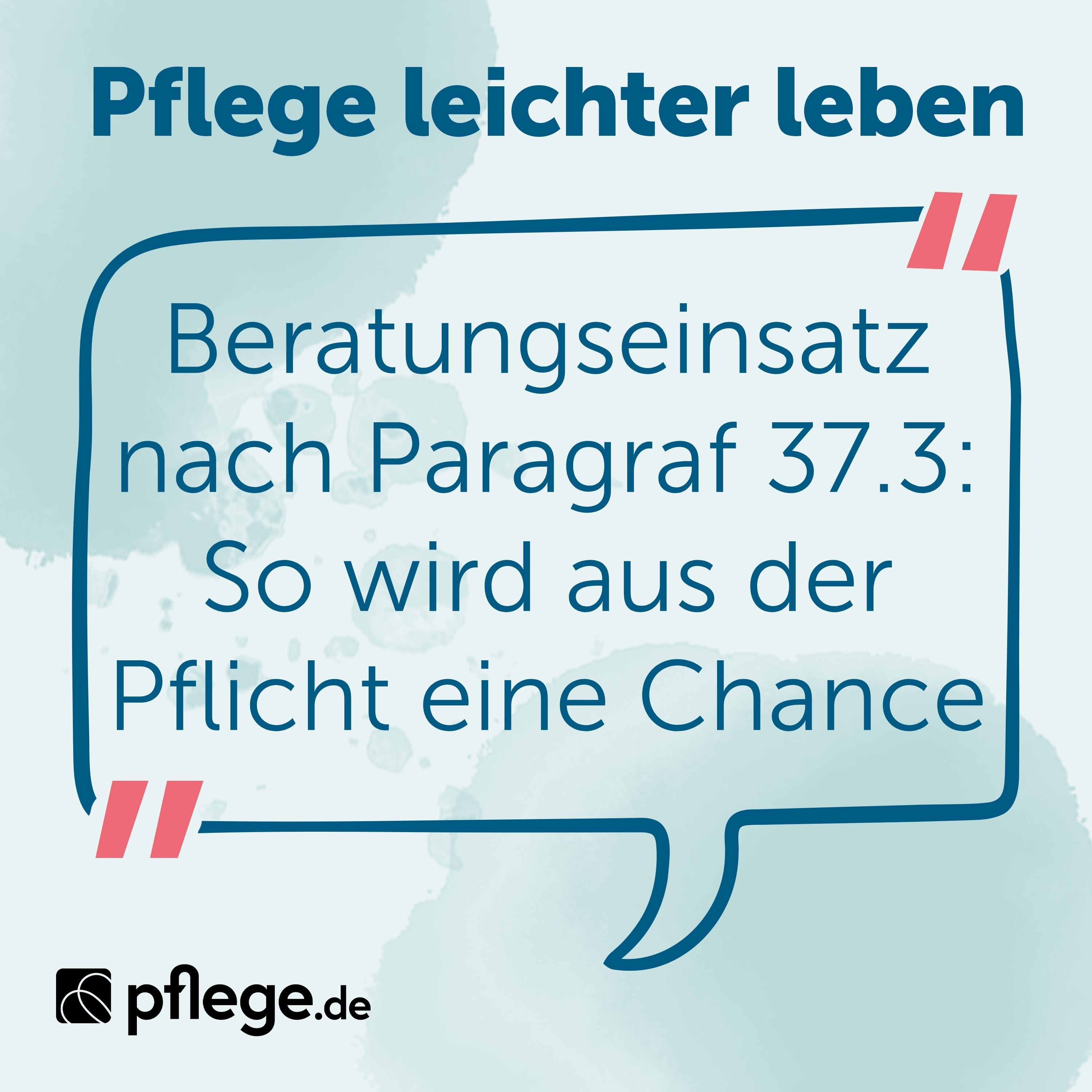 Pflege leichter leben