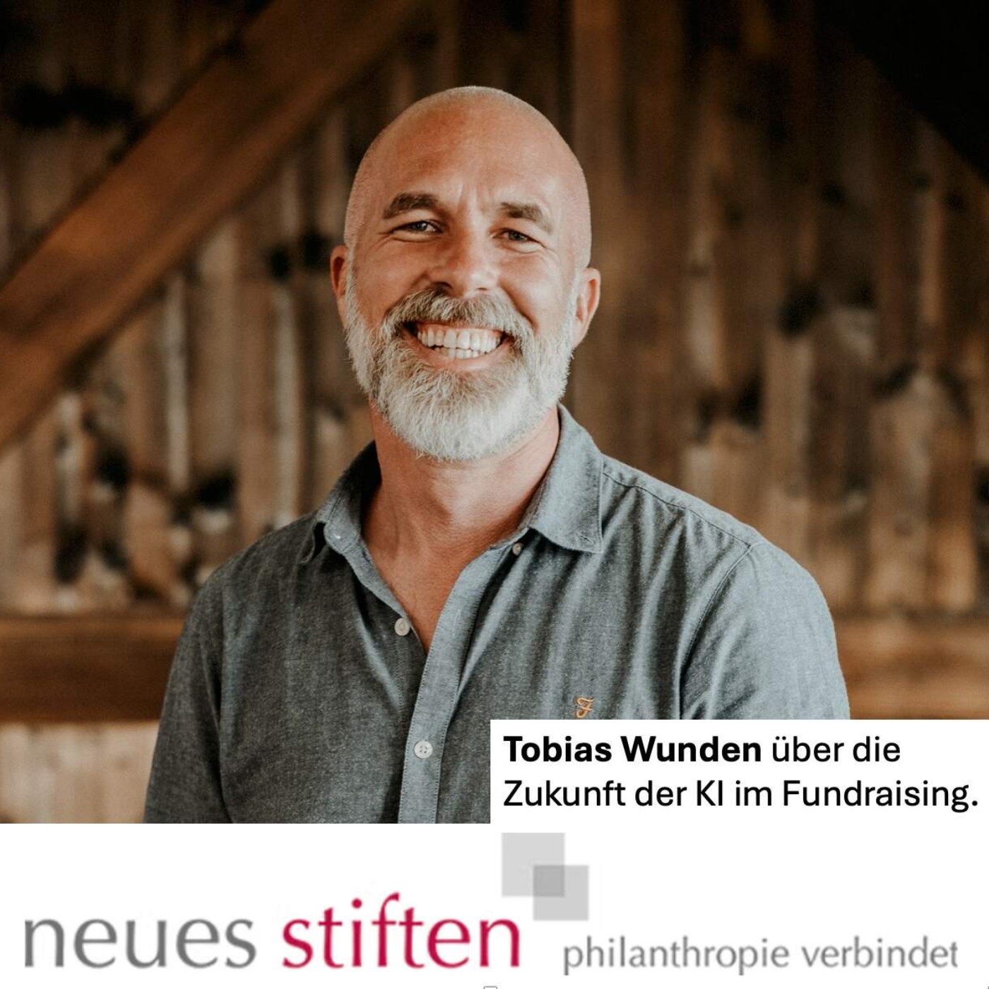 Tobias Wunden über die Zukunft der KI im Fundraising episode artwork