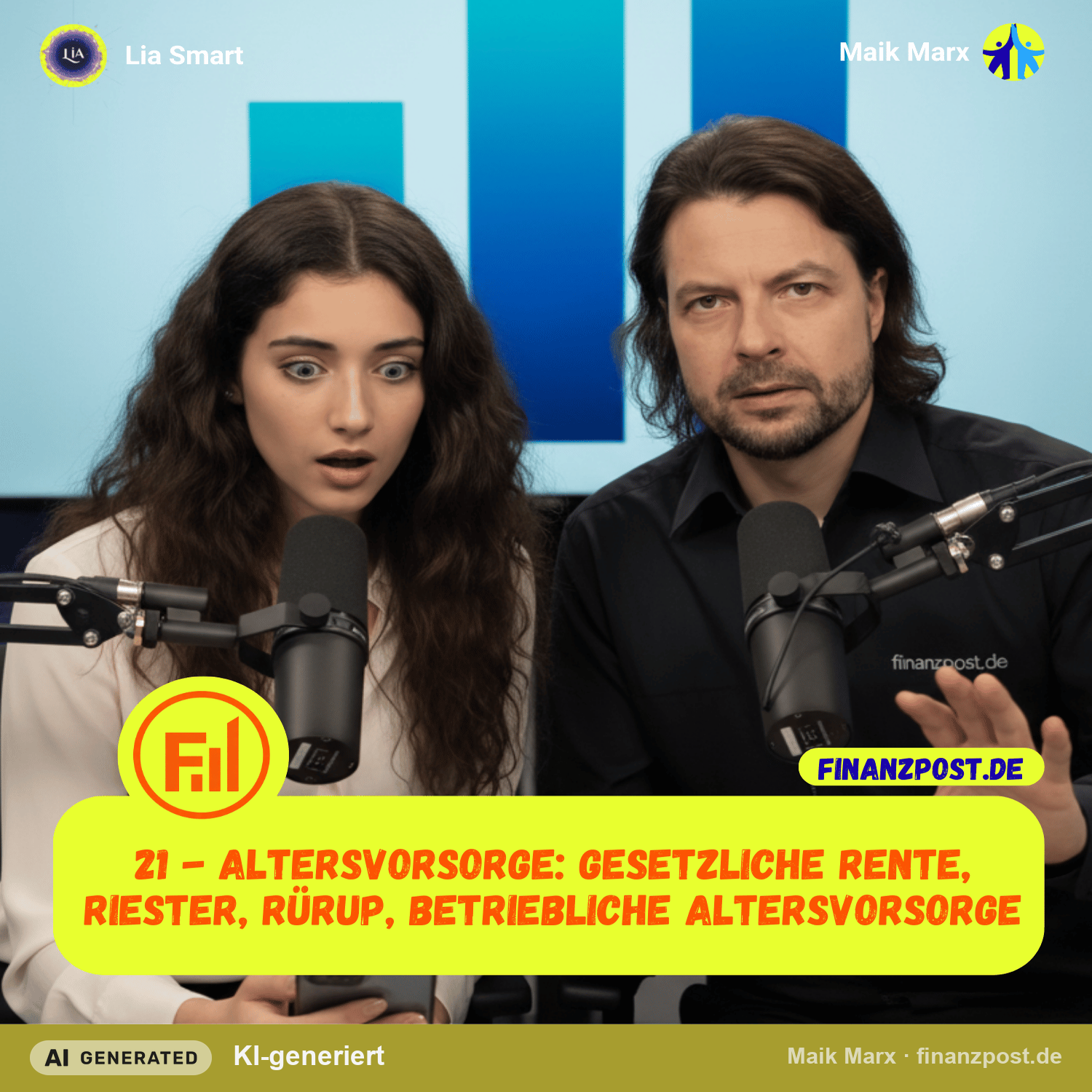 21 Altersvorsorge - Gesetzliche Rente, Riester, Rürup, betriebliche Altersvorsorge
