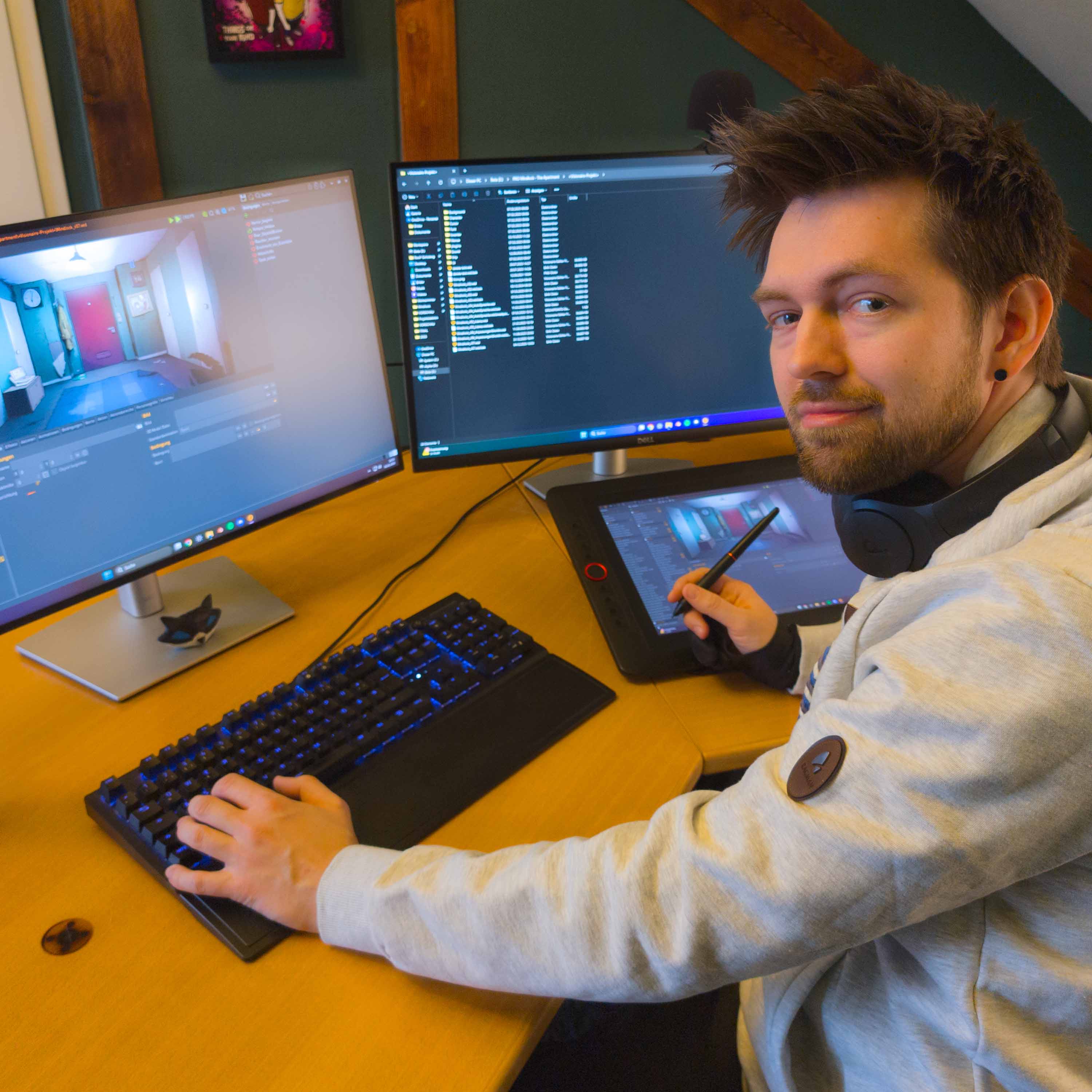 Trotz (??) Point'n'Click-Debut zum Riesenerfolg: OK COOL trifft Rouven Schumacher