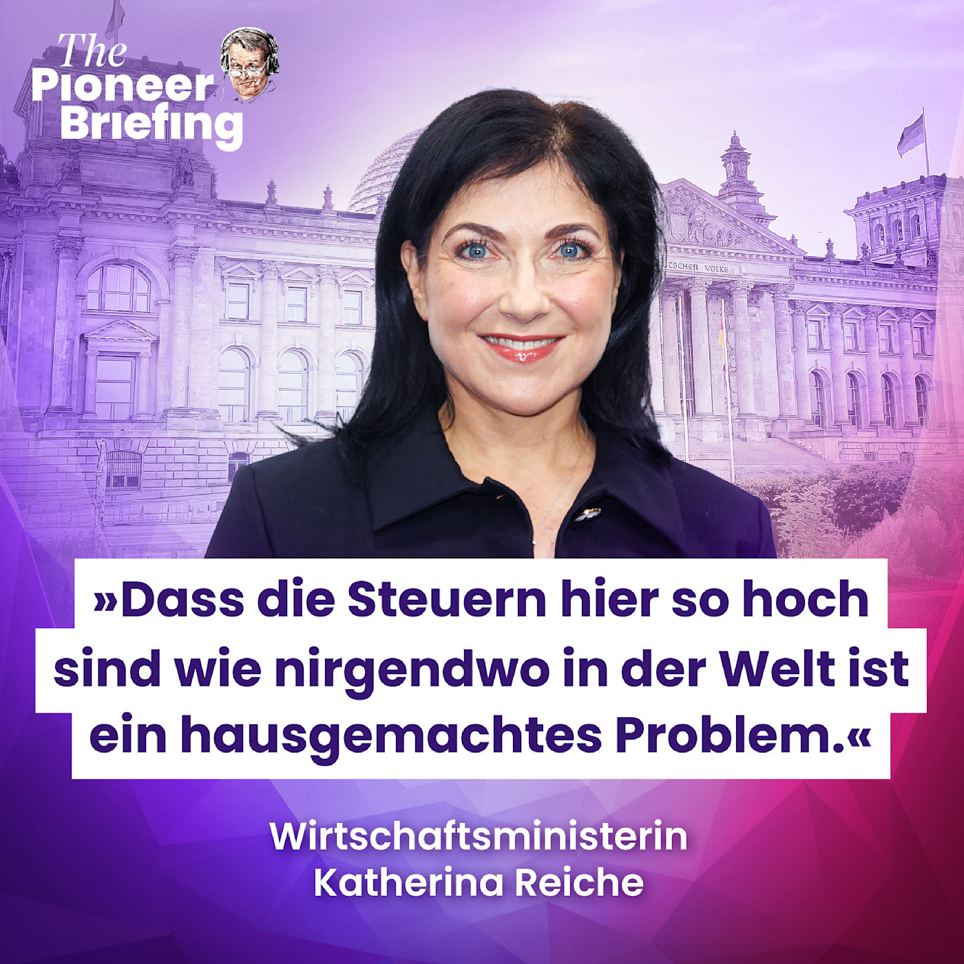 Wo bleibt der Herbst der Reformen? Mit Katherina Reiche und Thorsten Frei episode artwork