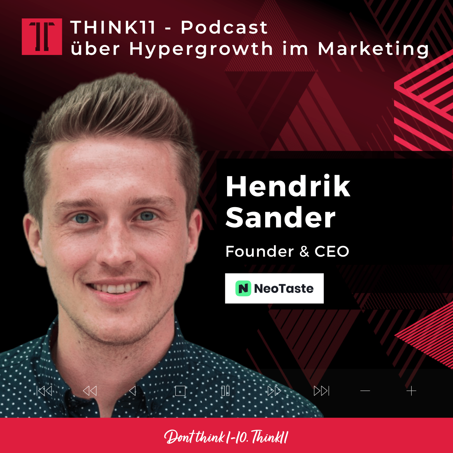 Cover der Podcast-Episode: Multi-Millionen-Umsatz mit digitalen Gutscheinbüchern und aggressiver Skalierung? Wie NeoTaste den Branchen-Takt vorgibt