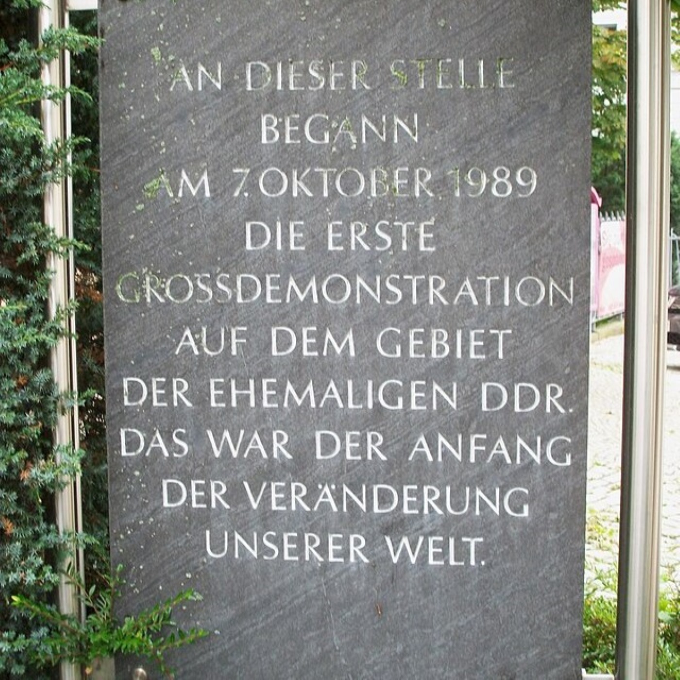 Y-134: Initiative zur Demokratischen Umgestaltung, Aufruf zur Demonstration in Plauen (1989)