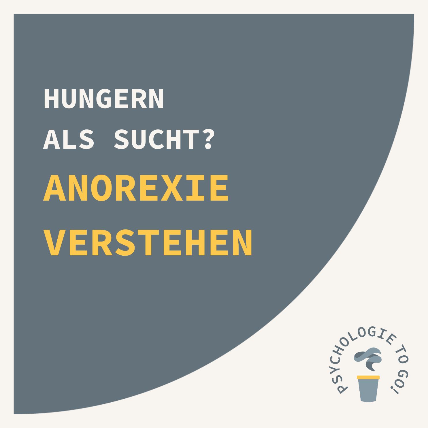 Hungern als Sucht? Anorexie verstehen